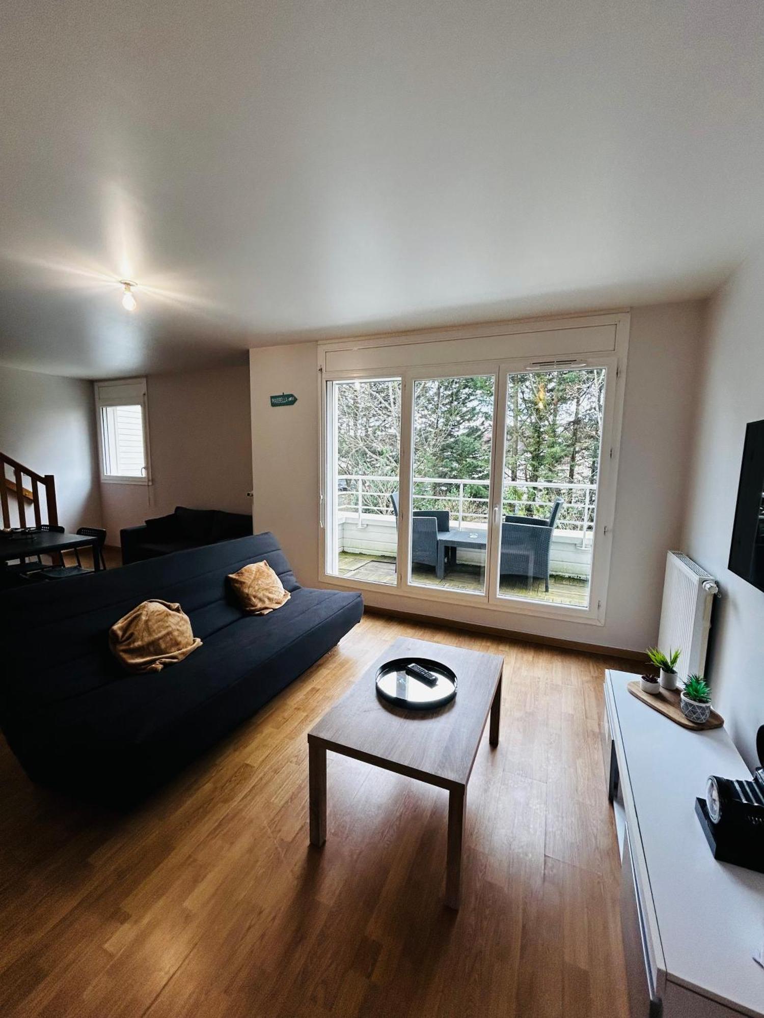Duplex Lumineux Tout Equipe/Rer D/Balcon/Parking Корбей-Эссон Экстерьер фото
